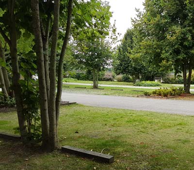 exemple de stationnement vegetalisé